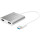 Адаптер J5CREATE USB - 2xHDMI Silver (JUA365-N)