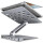 Подставка для ноутбука AXAGON 7-in-1 Aluminum Stand w/USB-C 5Gbps Hub (HMC-STND)