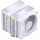 Кулер для процессора JONSBO HX6280 White