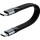 Кабель CABLETIME USB4 CM/CM 240W 0.13м Black (CU45B)