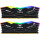 Модуль памяти TEAM T-Force Delta RGB DDR5 6000MHz 32GB Kit 2x16GB Black (FF7D532G6000HC30DC01)
