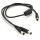 Розгалужувач живлення VOLTRONIC DC-M to 2xDC-M (5.5x2.5мм) 50см (YT-DC-M=>2XDC-M-50/37003)