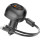 Автомобільний зарядний пристрій PROMATE PowerDrive-RCI81 81W 1xUSB-C, 1xUSB, w/Retractable USB-C 45W/Lightning 27W Cable Black