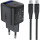 Зарядное устройство ACEFAST A115 Fast Charge Wall Charger GaN PD30W (1xUSB-C) + USB-C cable Black w/Type-C cable