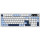 Клавіатура бездротова AJAZZ AF98 Plus Wireless White/Blue