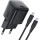 Зарядное устройство ACEFAST A118 Fast Charge Wall Charger GaN PD30W (1xUSB-C) Black w/Type-C cable