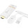 Адаптер беспроводной J5CREATE ScreenCast 4K Wireless Display Adapter v1.4 1м White (JVAW76-N)