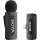 Бездротовий петличний мікрофон BOYA BY-V1 Next-Gen Dual-Channel Wireless Microphone Lightning Black