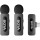 Бездротовий петличний мікрофон BOYA BY-V20 Next-Gen Dual-Channel Wireless Microphone Type-C Black