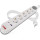 Подовжувач EMOS P1523FC White, 5 розеток, 1xUSB-C, 1xUSB, 3м