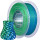 Пластик (филамент) для 3D принтера ELEGOO Silk PLA 1.75mm, 1кг, Silk Blue Green (50.203.0467)