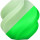 Пластик (філамент) для 3D принтера BAMBU LAB PLA Glow 1.75mm, 1кг, Green