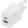 Зарядний пристрій DIGITUS GaN Charger, 1x USB-C, 1x USB-A, 30W White (DA-10301)