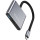 Порт-репликатор COLORWAY 3-in-1 USB-C to 1xHDMI, 1xUSB3.0, PD100W (CW-HUB08)