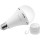 Лампа акумуляторна LED EUROLAMP A60 E27 7W 4000K 220V (LED-A60-07274(EM)AV)