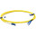 Оптический патч-корд CMS LC/UPC-LC/UPC, SM, Simplex, 3м, Yellow (UPC-3SCLC(SM)S(ON))