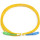 Оптический патч-корд COR-X SC/APC-LC/UPC, SM, Simplex, 3м, Yellow (OFPC-SC/APC-LC/UPC-3)