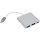 Порт-реплікатор PATRON USB-C to HDMI, USB3.0, USB-C