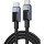 Кабель UGREEN USB-C to USB-C 60W 3м Space Gray (55776)