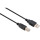 Кабель VINGA USB 2.0 AM/BM 1.8м (VCPDCAMBMS1.8BK)
