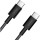 Кабель CUKTECH Type-C to Type-C Braided 3A 60W 1.5м Light Gray