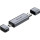 Кардрідер VENTION USB3.0 A+C SD+TF Card Reader Dual Drive Letter Gray (CLLH0)