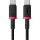 Кабель BASEUS Dura Series Fast Charging Cable Type-C to Type-C 100W 2м Black/Red (P10377803U01-03)