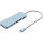 Порт-реплікатор J5CREATE Eco-Friendly 6-in-1 USB-C Multi-Port Hub with PD100W Cyan (JCD373EC-N)