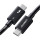 Кабель CHOETECH A3011 Thunderbolt5 (80Gbps) PD 240W, 8K@60Hz, 1м Black