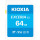 Карта пам'яті KIOXIA (Toshiba) SDXC Exceria G2 64GB UHS-I U3 V30 Class 10 (LNEX2L064GG4)