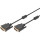 Кабель DIGITUS DVI Connection Cable DVI 3м Black (AK-320101-030-S)