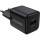 Зарядний пристрій CHOETECH PD5012 30W 1xUSB-C,1xUSB-A PD3.0, QC3.0 GAN Wall Charger Black