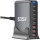 Зарядное устройство XOKO QC-490 5xUSB-C, 3xUSB-A, Gan3 635W Gray (QC-600)