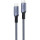 Кабель VEGGIEG V-M002C Type-C to Type-C PD 100W 1.2м Gray