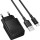 Зарядний пристрій BOROFONE BAS71A Source 1xUSB-A, 2.1A Black w/Type-C cable
