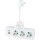 Мережевий фільтр-розетка XOKO SPW-3-2-1 White, 3 розетки, 1xUSB-C, 2xUSB