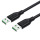 Кабель VEGGIEG V-U109 USB 2.0 AM/AM 1.5м Black