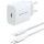 Зарядний пристрій VENTION 1xUSB-C Wall Charger 20W White w/Type-C cable (G16W0-EU)