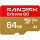 Карта пам'яті SANDISK microSDXC Extreme Go 64GB UHS-I U3 V30 A2 Class 10 (SDSQXGN-064G-GN6MN)