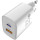Зарядний пристрій SIGMA MOBILE X-power PS33-01 1xUSB-C, 1xUSB-A GaN Charger 33W White