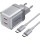 Зарядний пристрій VENTION 2xUSB-C GaN Charger 45W Gray w/Type-C cable (TZ-FCFH0-EU)