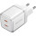 Зарядний пристрій VENTION 2xUSB-C GaN Charger 45W Transparent White (FCFW0-EU)