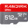 Карта пам'яті SANDISK microSDXC Ultra 512GB UHS-I A1 Class 10 + SD-adapter (SDSQUJQ-512G-GZ6MA)