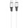 Кабель HOCO X86 Spear Type-C to Lightning 1м White