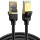 Патч-корд UGREEN NW107 F/FTP Cat.7 CU 2м Black (11269)