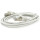 Патч-корд MERLION F/UTP Cat.5e CU 1.5м Gray