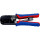 Инструмент обжимной для витой пары KNIPEX Crimping Pliers for Western Plugs (97 51 10)