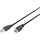 Кабель-подовжувач DIGITUS USB3.0 AM/AF 1.8м Black (AK-300203-018-S)