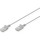 Патч-корд DIGITUS U/UTP Cat.6 CU 0.3м Gray (DK-1618-003S)