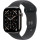 Смарт-годинник APPLE Series 11 GPS + Cellular 46mm Slate Titanium Case with Black Sport Band S/M (MFD14RK/A)